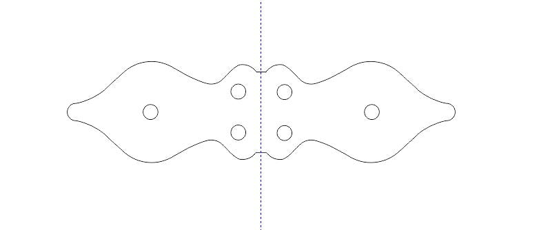 Cottage Iron Angle Brace