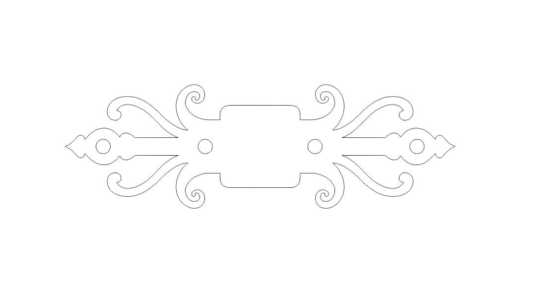 Celtic Iron Angle Brace