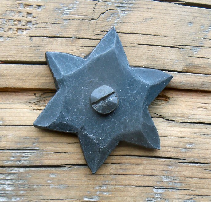 Authentique rondelle de fer de l'ancien monde