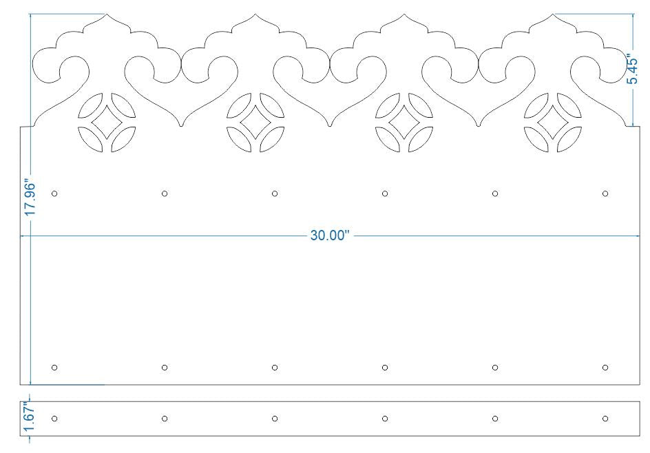 Isabelline Iron Kick Plate Door Push Plates Kickplate