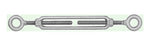 1/2" Diameter Eye to Eye Turnbuckles Hardware Turnbuckle
