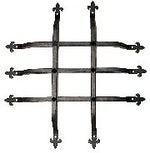 French Empire Iron Speakeasy Grill - Old West Iron