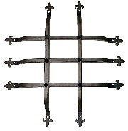 French Empire Iron Speakeasy Grill