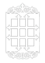 Gothic Cathedral Iron Speakeasy Grill