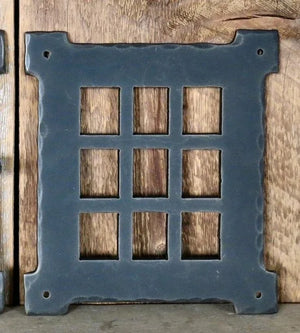 Neo-Classical Iron Speakeasy Grill - Old West Iron