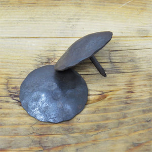 1 1/2" Ping Hammered Dome Clavo / Decorative Nail Head - Old West Iron