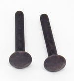 Boulon de carrosserie de 1/2 po de diamètre - texture martelée