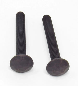 1/2" Dia. Carriage Bolt - Hammered Texture - Old West Iron