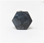 close up of hammered hex head lag on white background