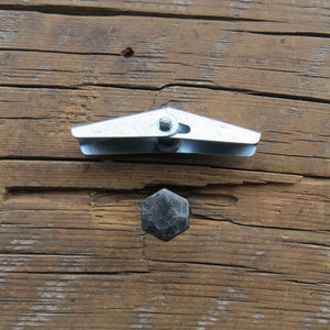 3/8" Hex Head Toggle Bolt - Old West Iron