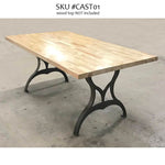 Cast Iron Dining Table Legs, 2 pack Table Legs Table Legs