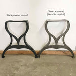 Cast Iron Dining Table Legs, 2 pack Table Legs Table Legs