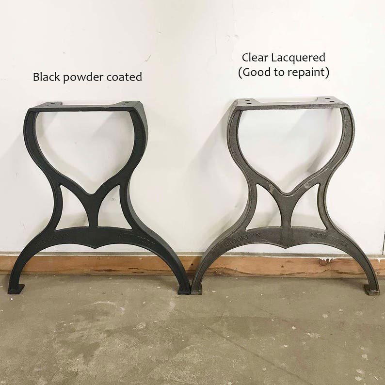 Cast Iron Dining Table Legs, 2 pack Table Legs Table Legs
