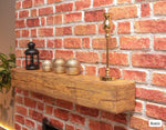 Rustic Fireplace Mantel