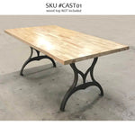 Cast Iron Dining Table Legs, 2 pack Table Legs Table Legs