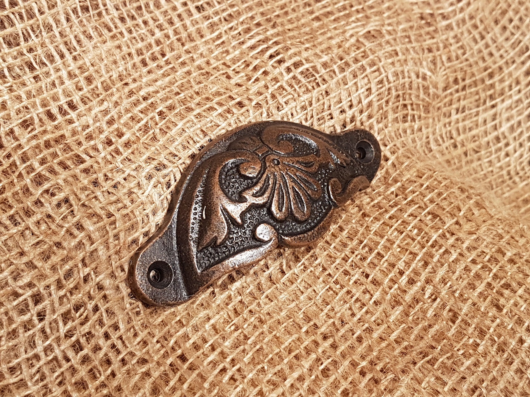 Vintage Copper Cup Pull Door Hardware