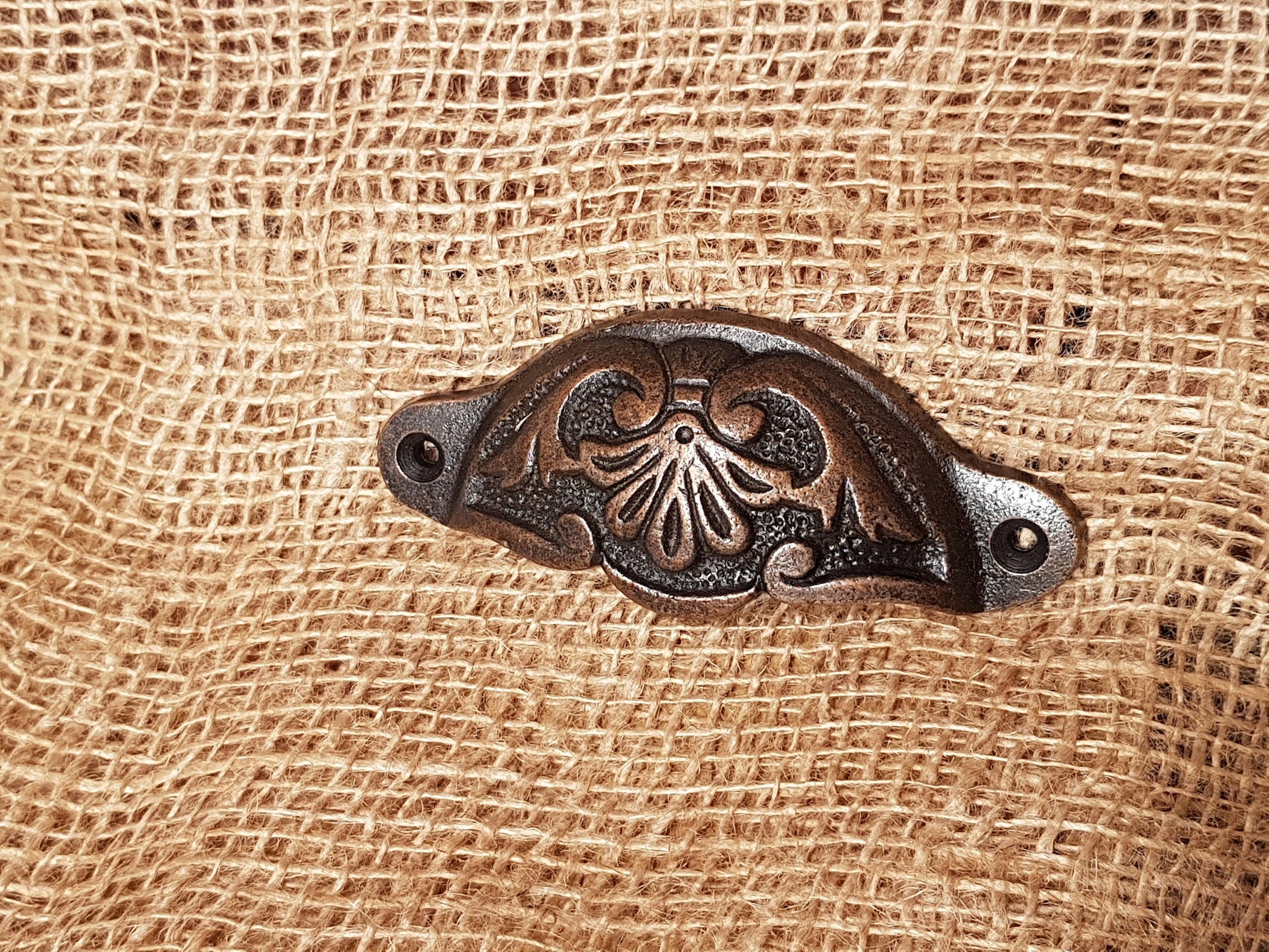 Vintage Copper Cup Pull Door Hardware