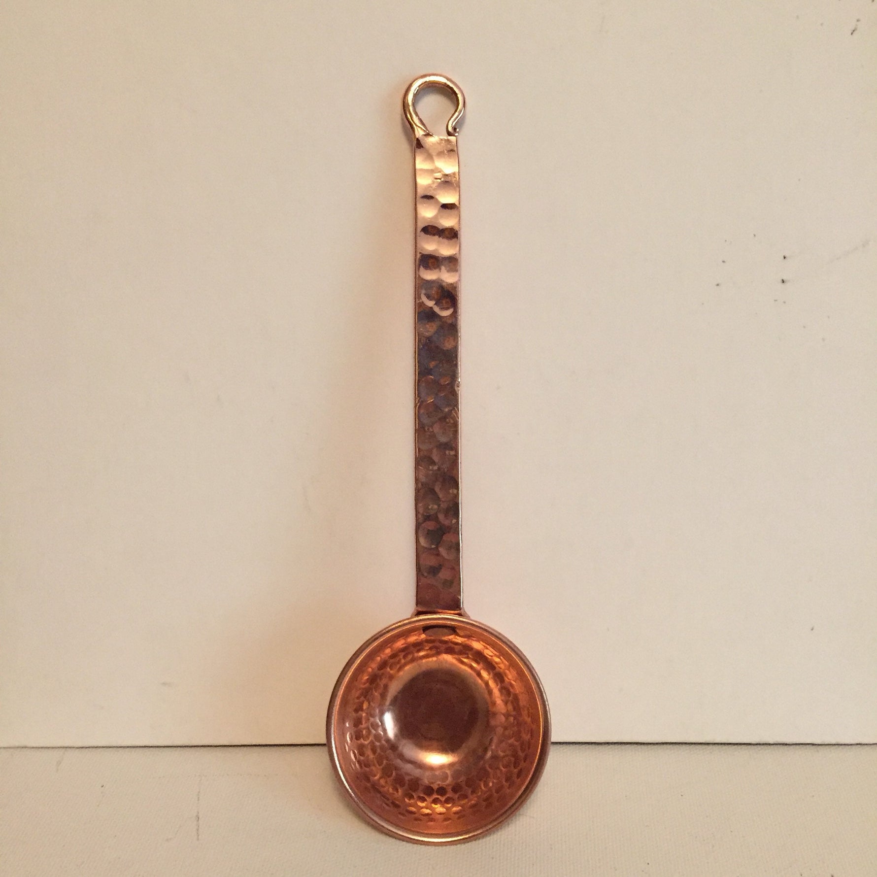 Hammered Copper 1oz Coffee Scoop Kitchen Accessories