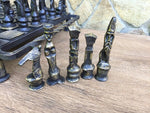 Hand Forged Chess Board Board Games Gift