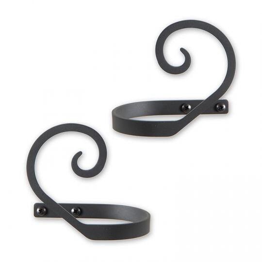 Swirl Curtain Tie Backs (Pair) Curtain Holdbacks Curtain Tie Back