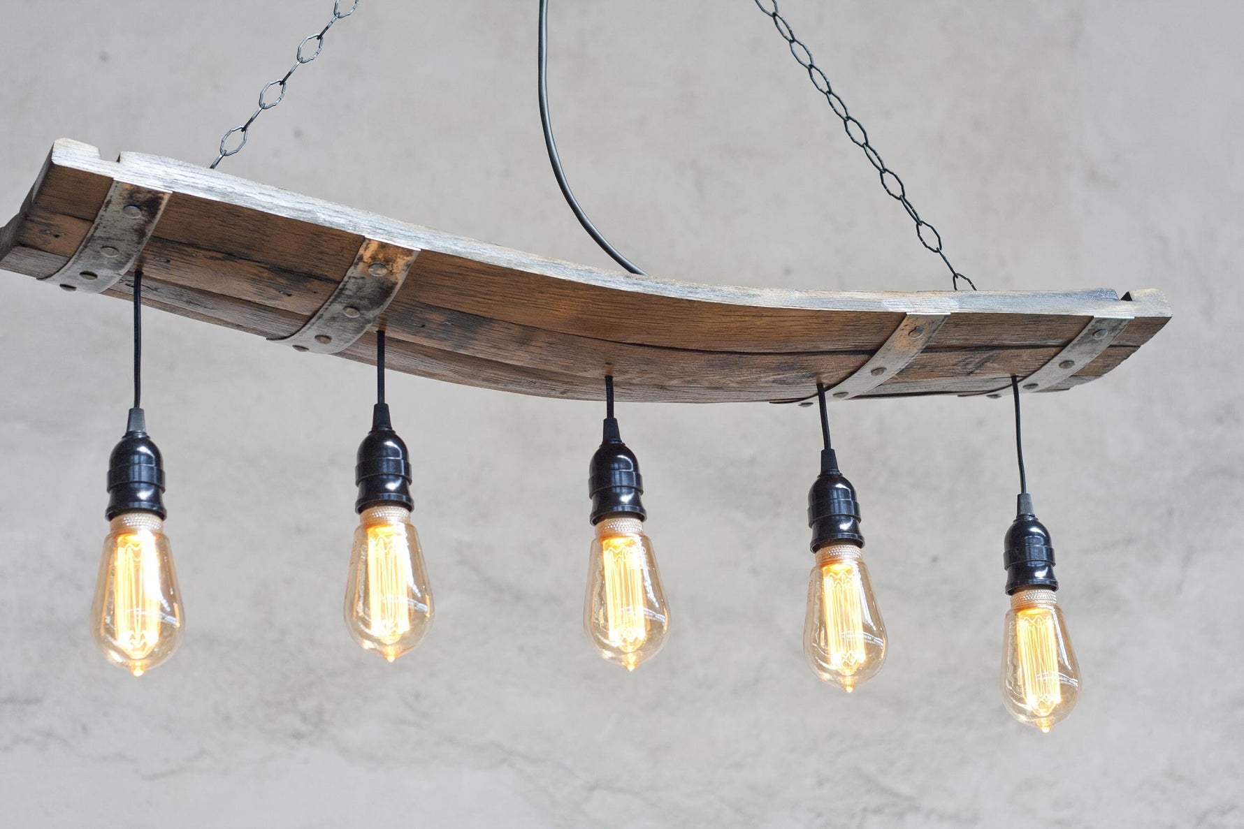 Rustic Wine barrel pendant light Ceiling Light Fixtures Lighting