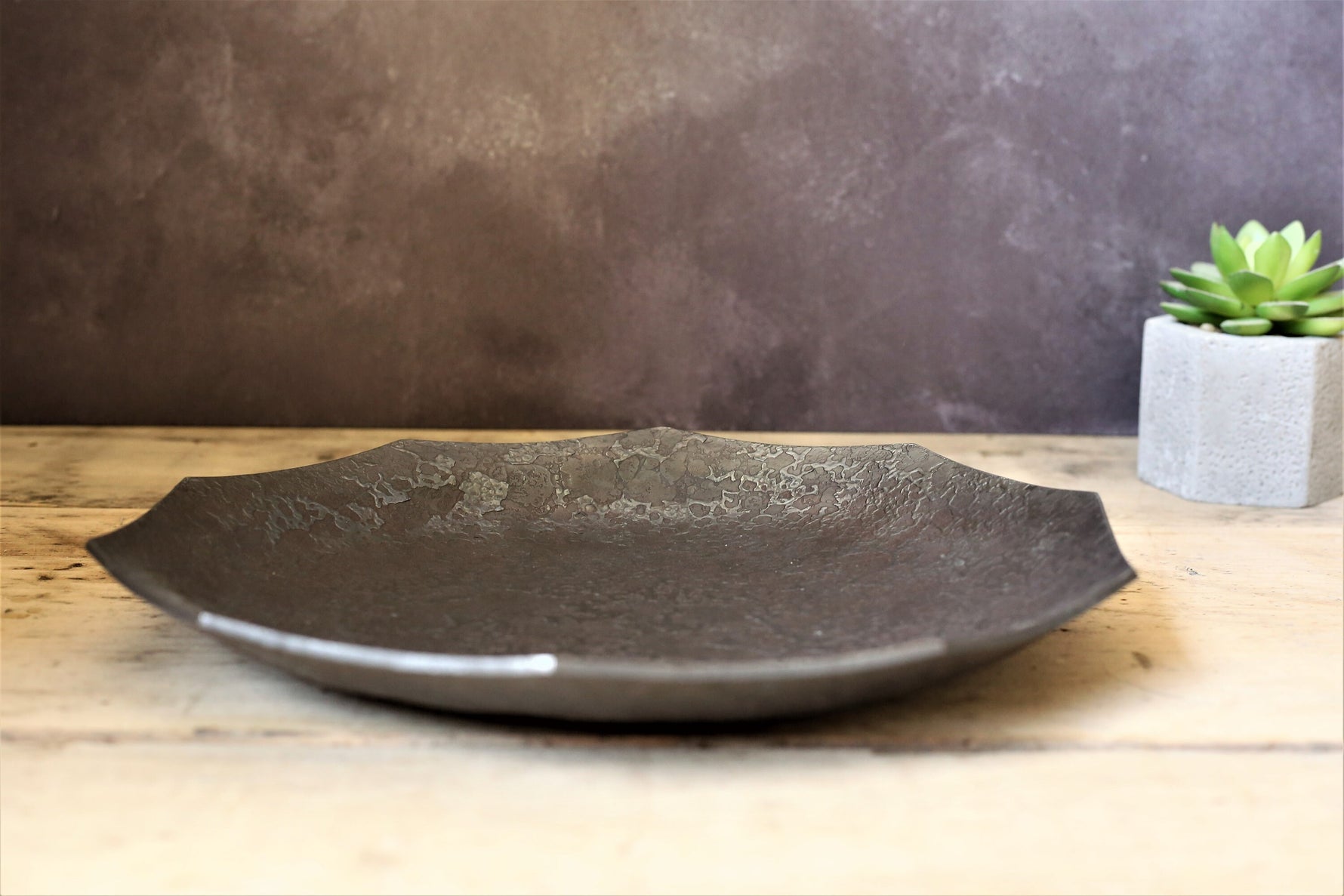 Contemporary hand forged Bowl Bowls Gift