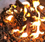 Metal Fire Pit Pinecone Firewood & Fuel Home Accessary