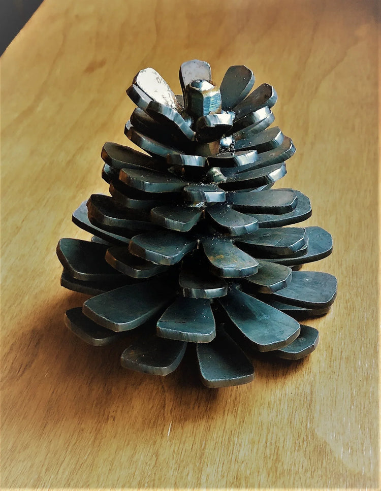 Metal Fire Pit Pinecone - Old West Iron
