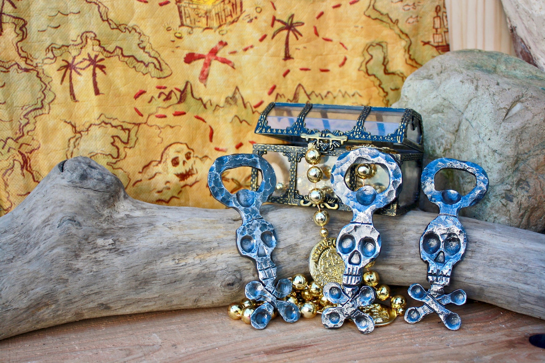 Skull and Crossbones Pirate Bottle Opener Bottle Openers Gift