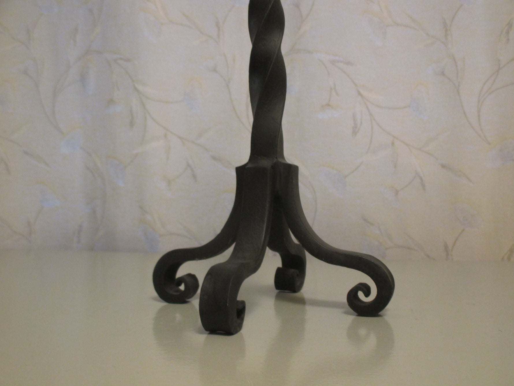 Hand Forged Iron CandlestickHolder Baroque Style Candle Holders Home Accessary