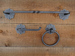 Iron Bathroom Set of 3 Victorian Style Bathroom Accessories Bathroom Set