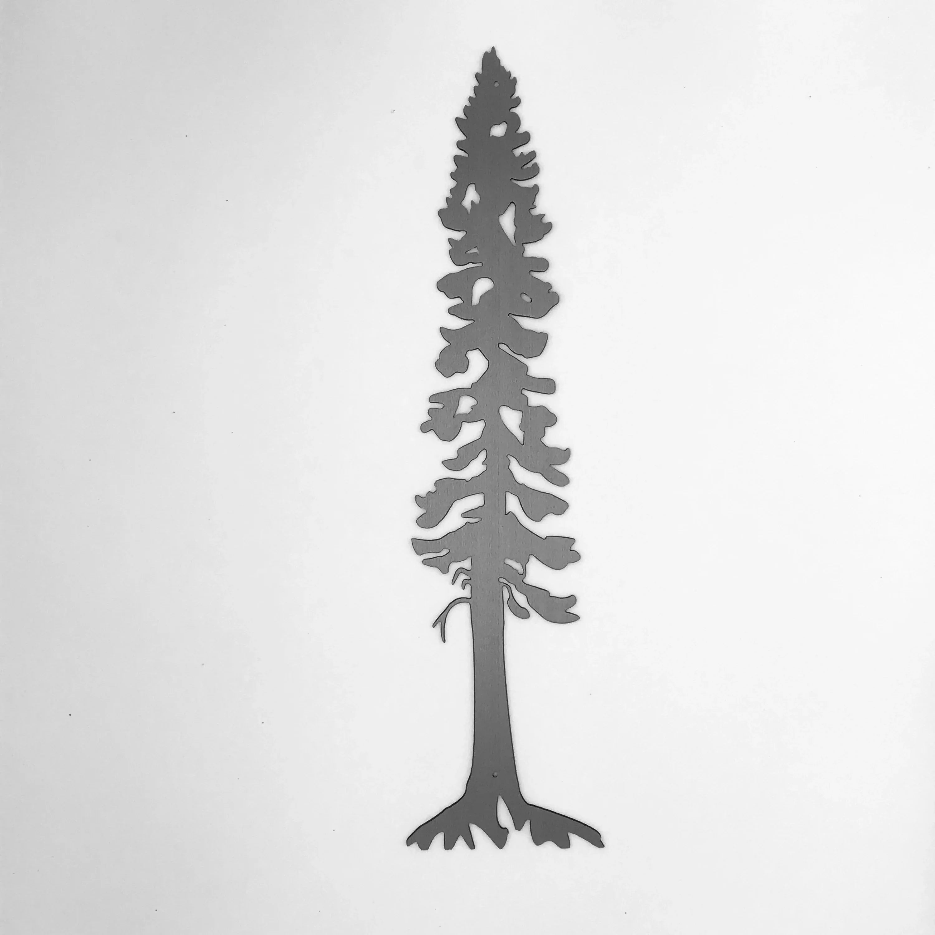 Metal Pine Tree Wall Art - Old West Iron