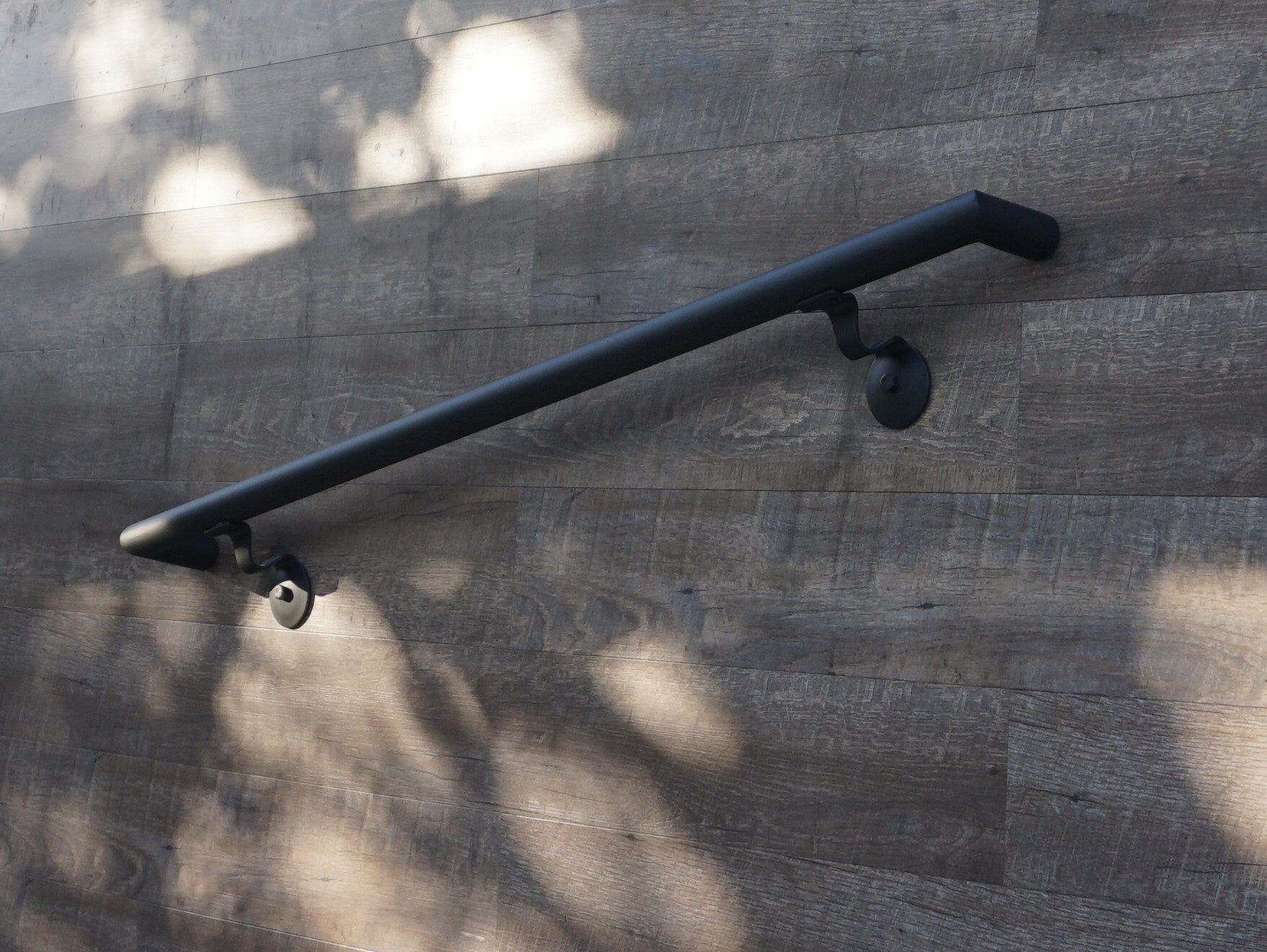 Round Bar Modern Wrought Iron Handrail Handrails Handrail