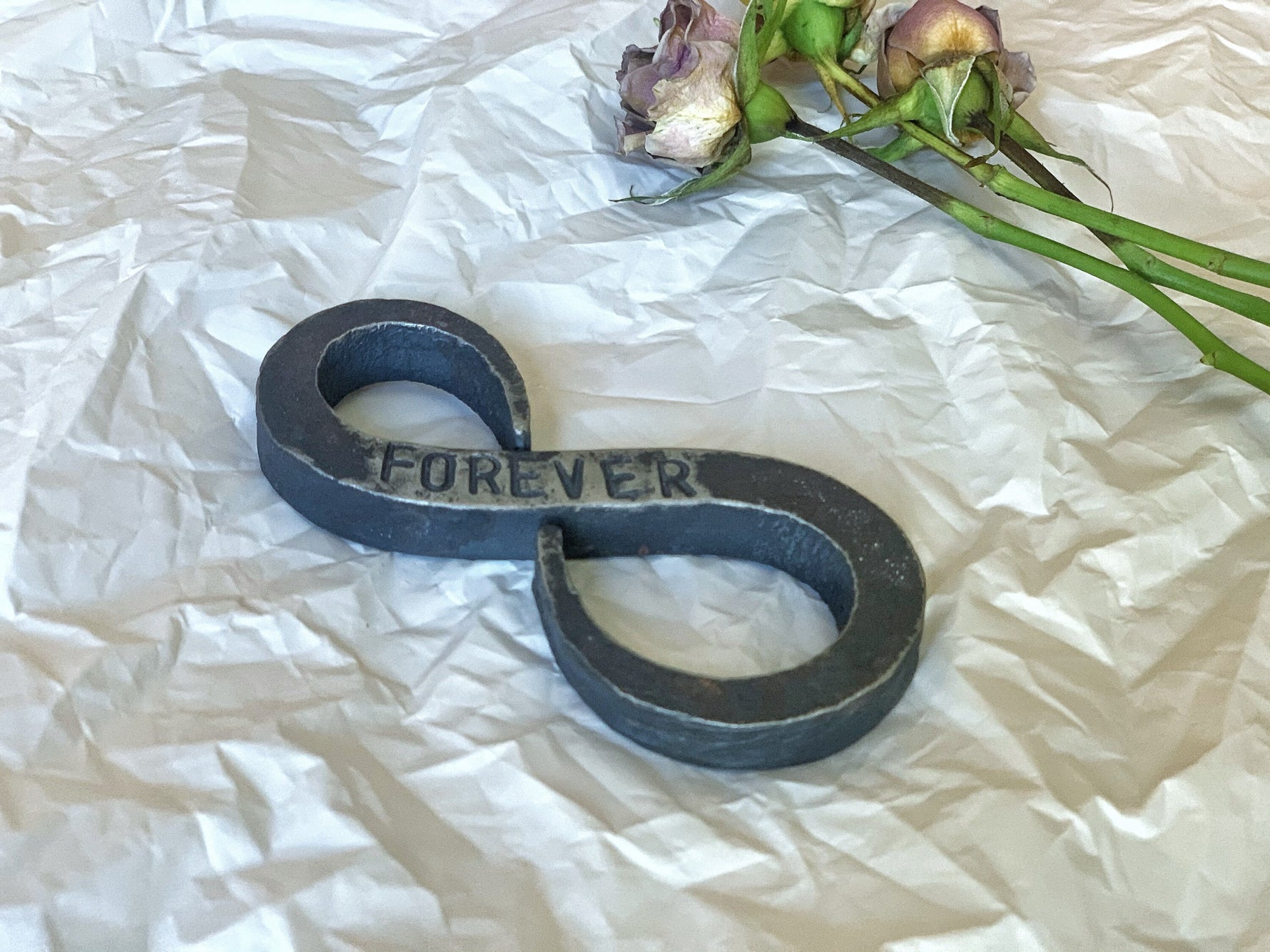 Iron Infinity Symbol Decor Gift