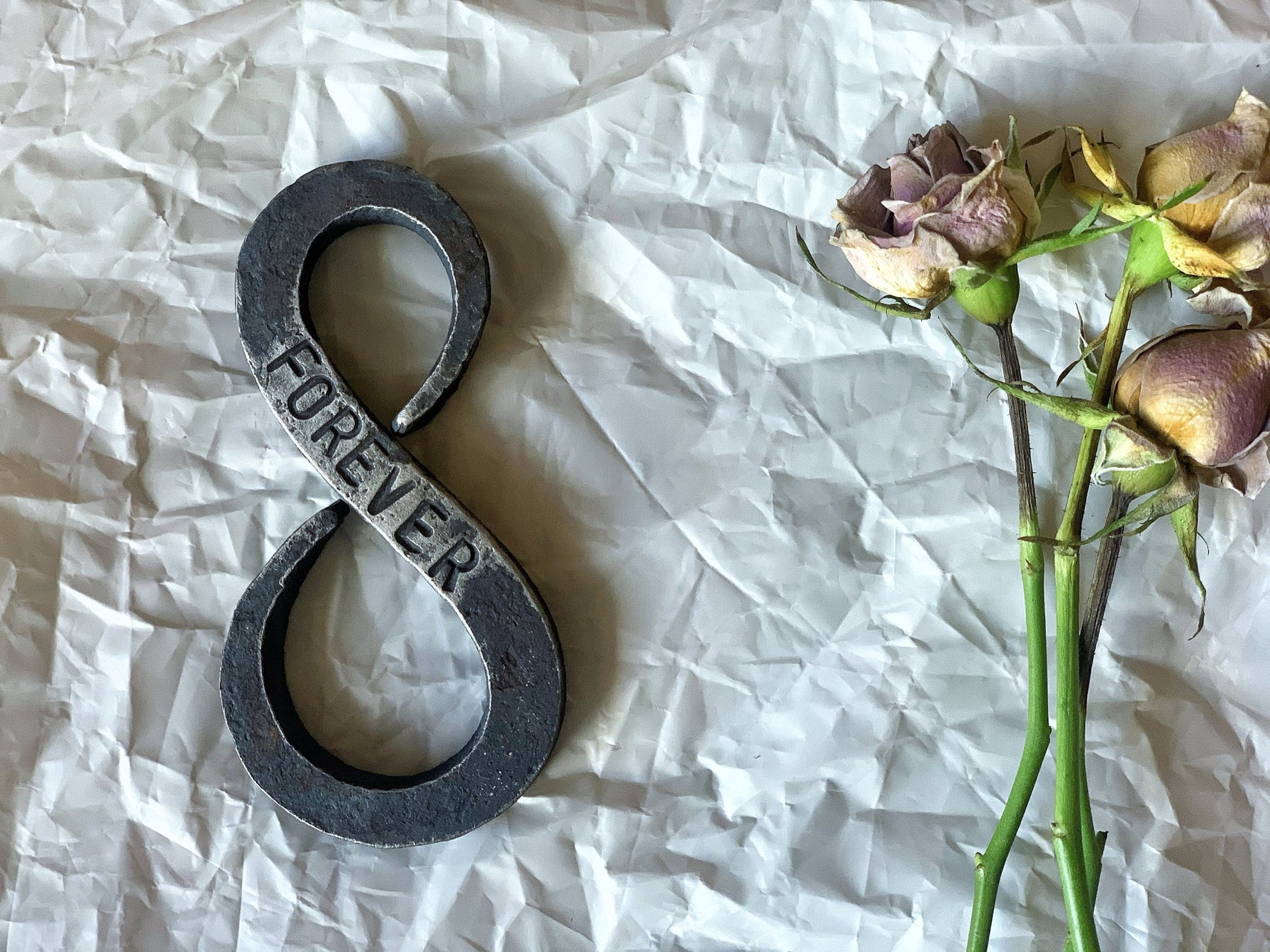 Iron Infinity Symbol Decor Gift