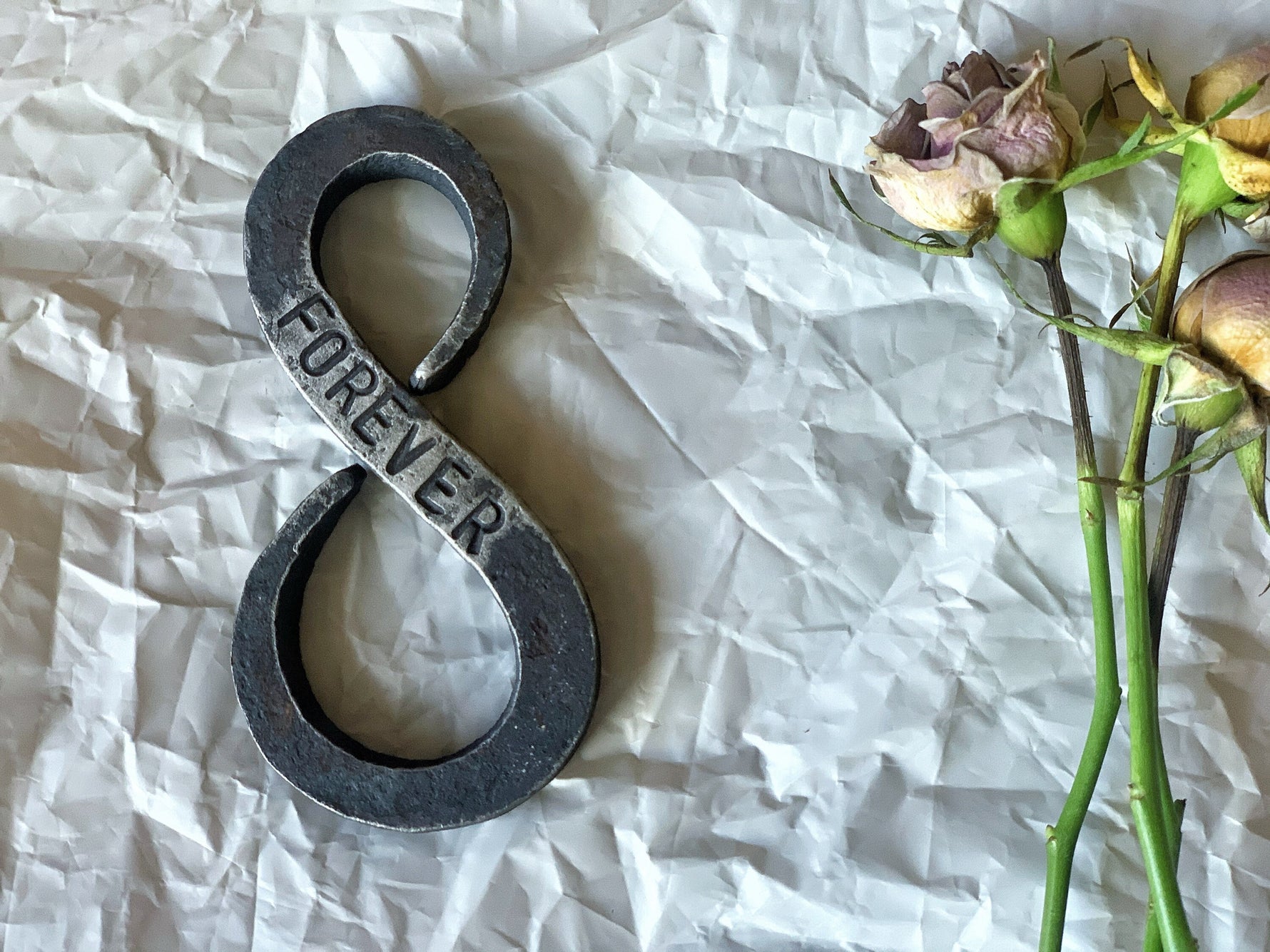 Iron Infinity Symbol Decor Gift