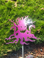 Spooky Tree Metal Cut Out Holiday Ornaments Halloween