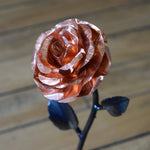 Copper Rose - 7th Anniversary Personalized Wedding Gift Decor Gift
