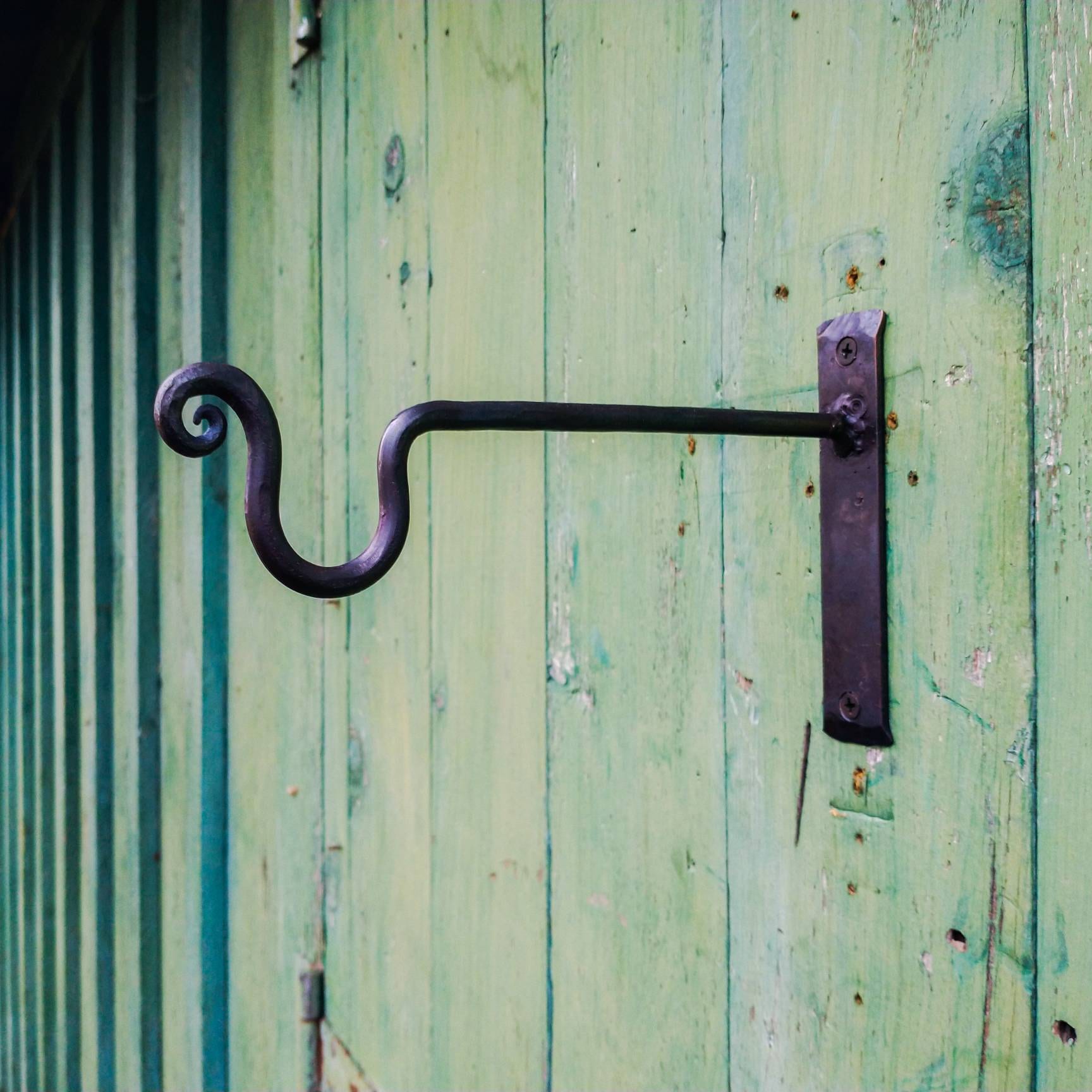 Small Hand Forged Scrolled