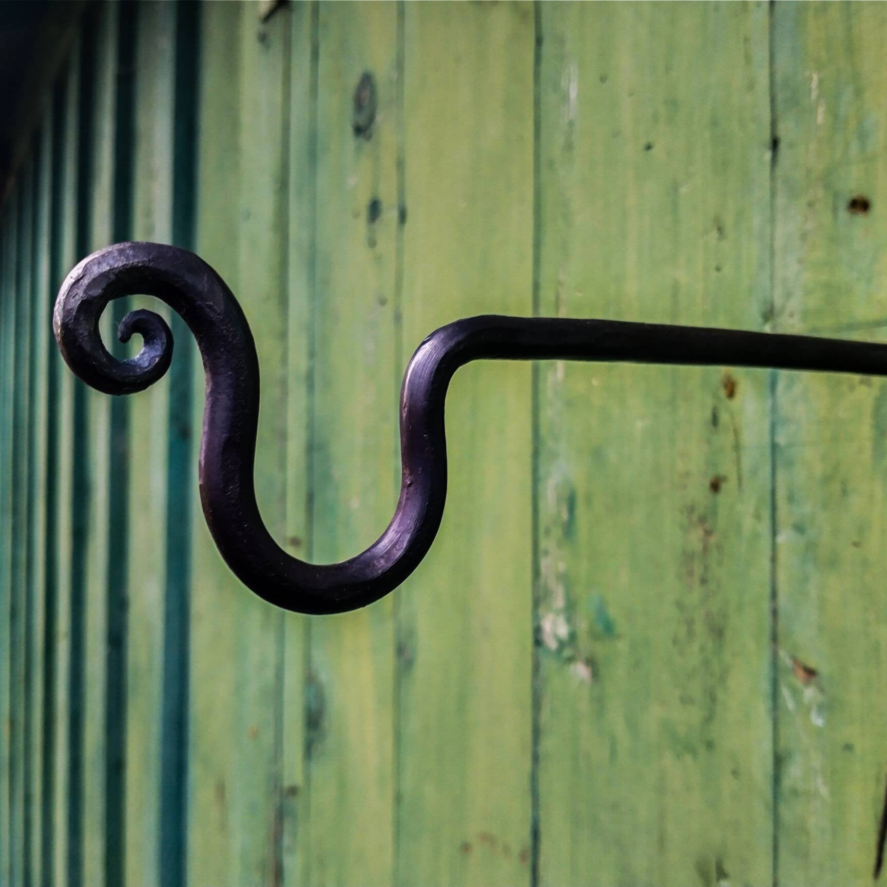 Small Hand Forged Scrolled