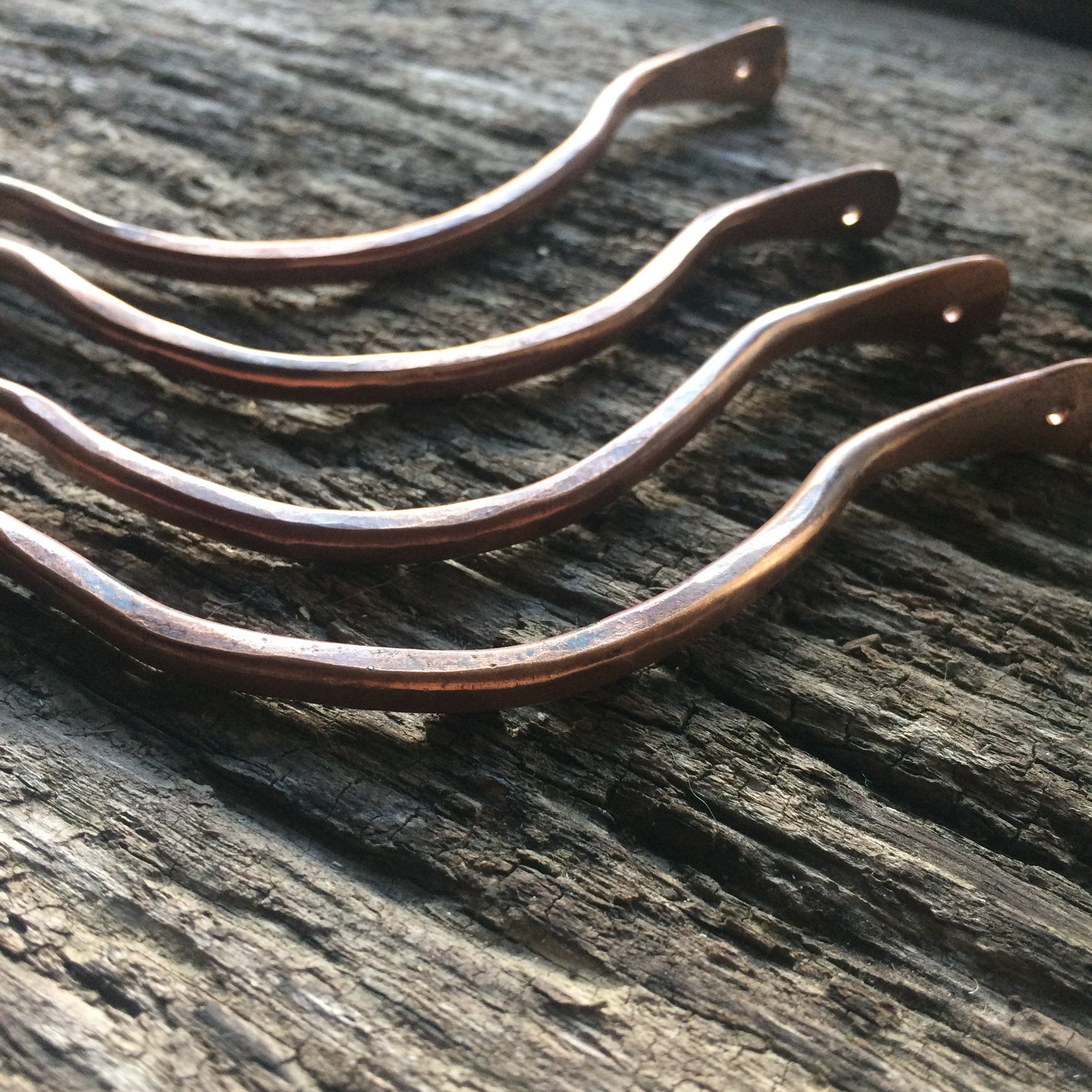 Delicate Solid Copper Drawer Pulls Door Hardware