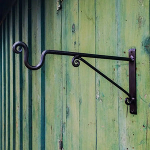Medium Hand Forged Plant Hanger - Old West Iron