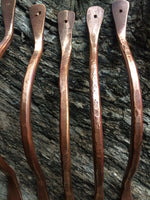 Delicate Solid Copper Drawer Pulls Door Hardware