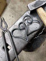 Hand Forged Linked Hearts Misc