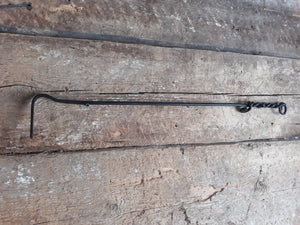 Hand Forged Fireplace Poker - Old West Iron