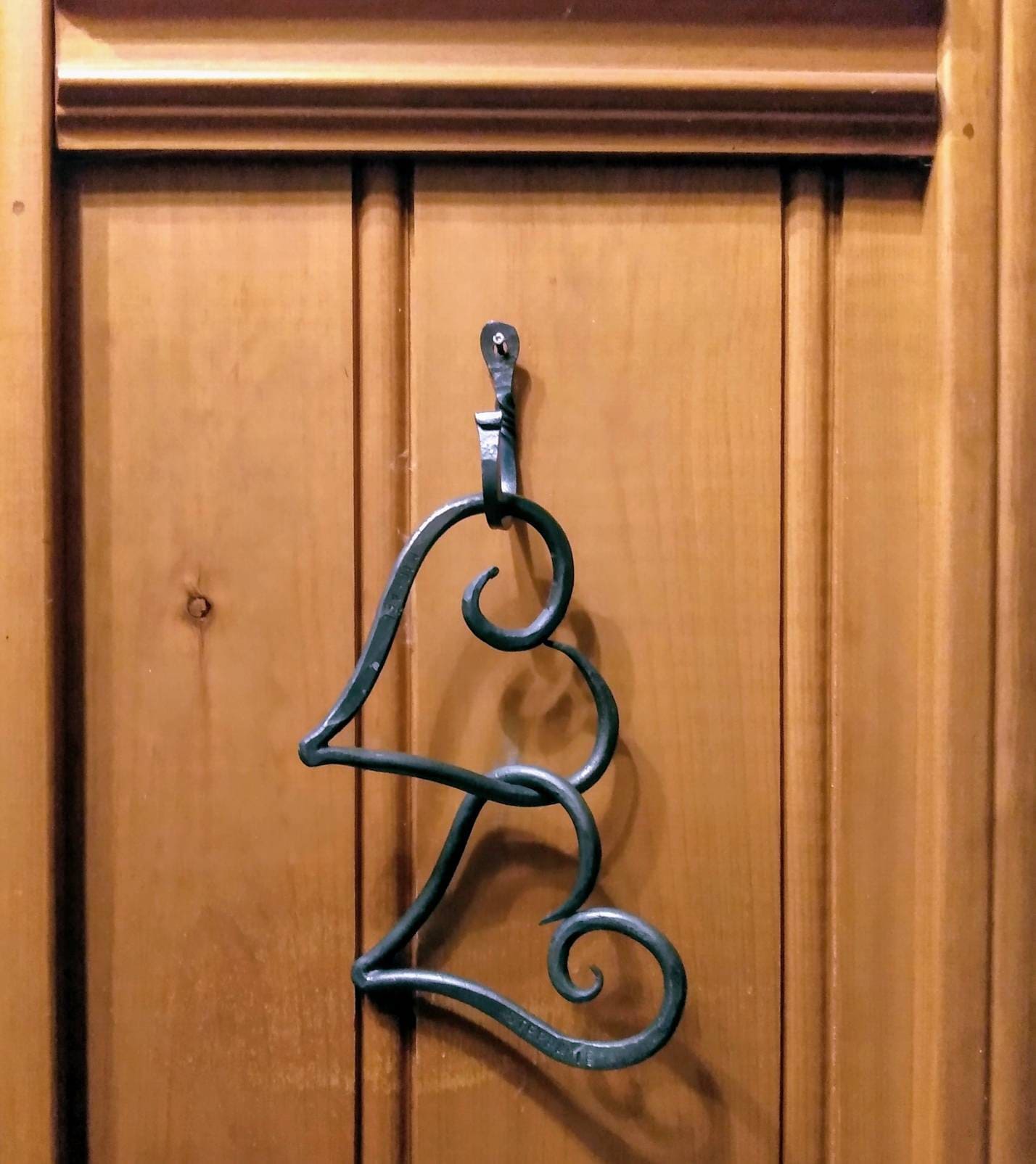 Hand Forged Linked Hearts Misc