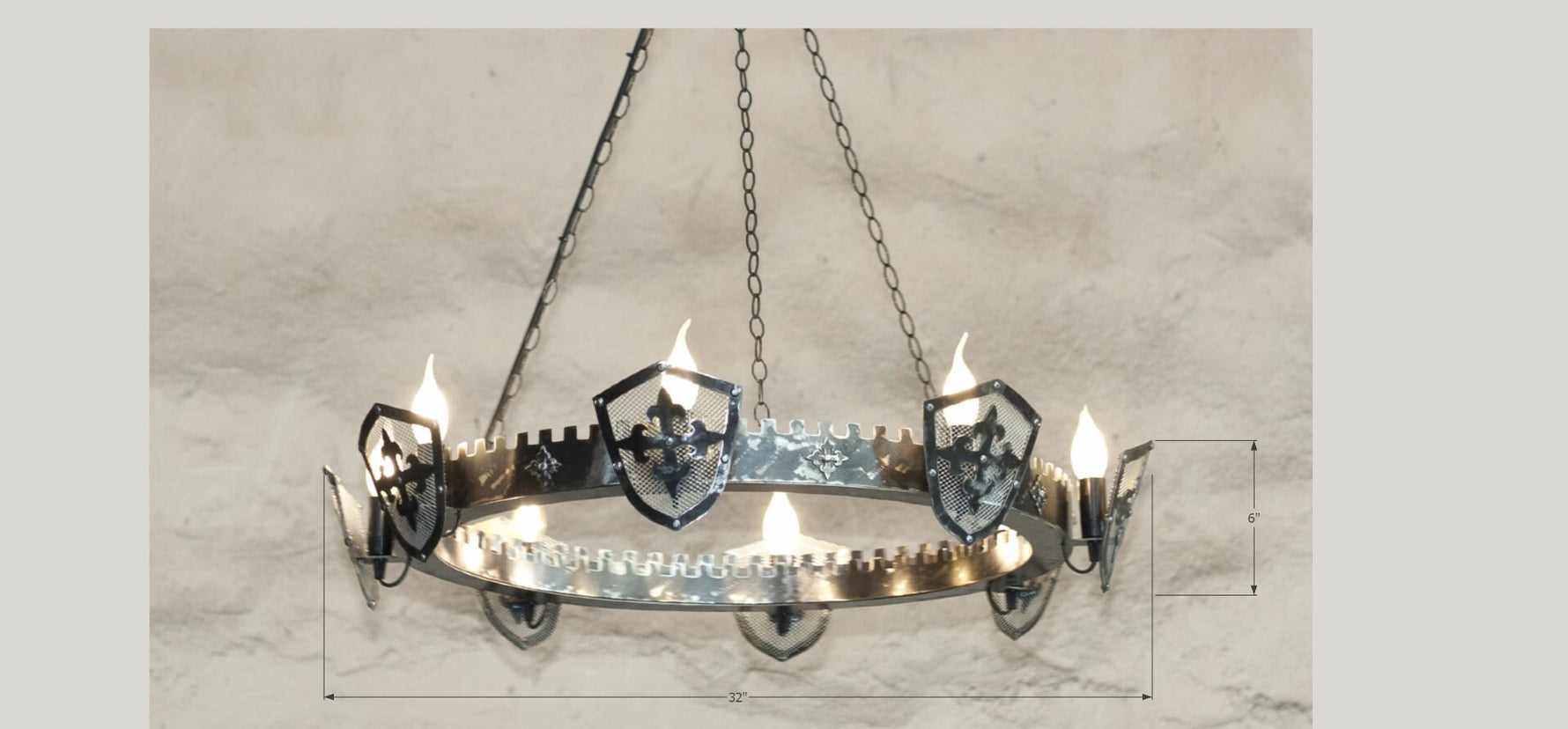 Medieval Chandelier Ligthing Lighting