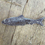 Hand Forged Wrought Iron Fish Home Accessary