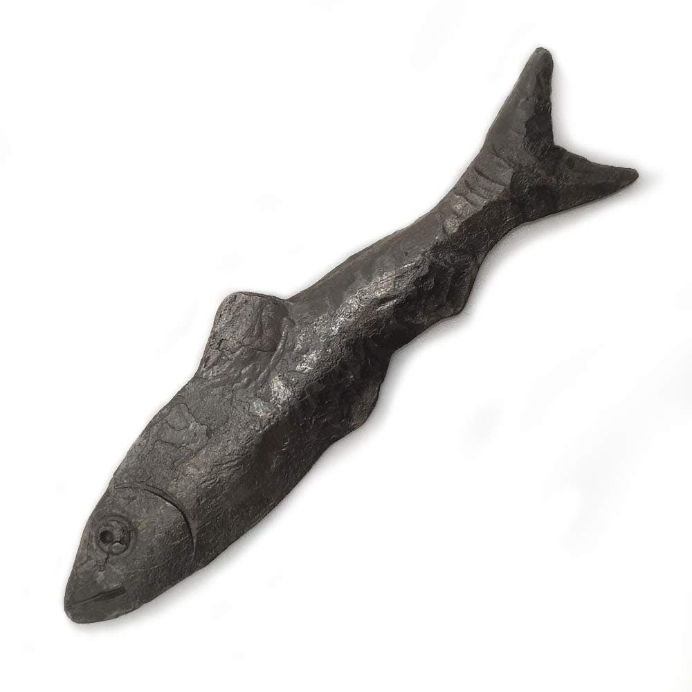 Hand Forged Wrought Iron Fish Home Accessary