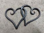 Hand Forged Linked Hearts Misc
